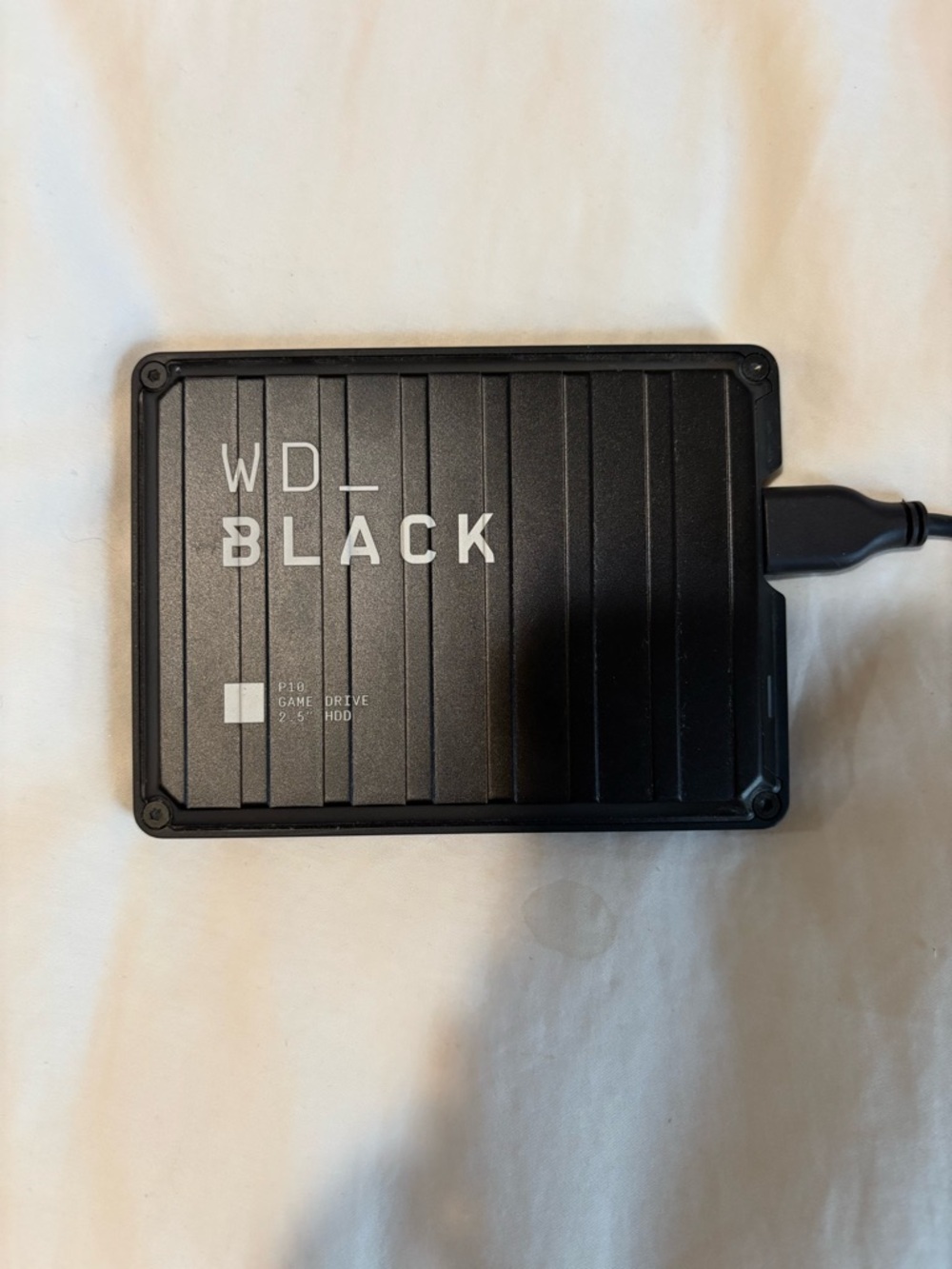 Black External Game Drive - Portable Black 2.5" HDD